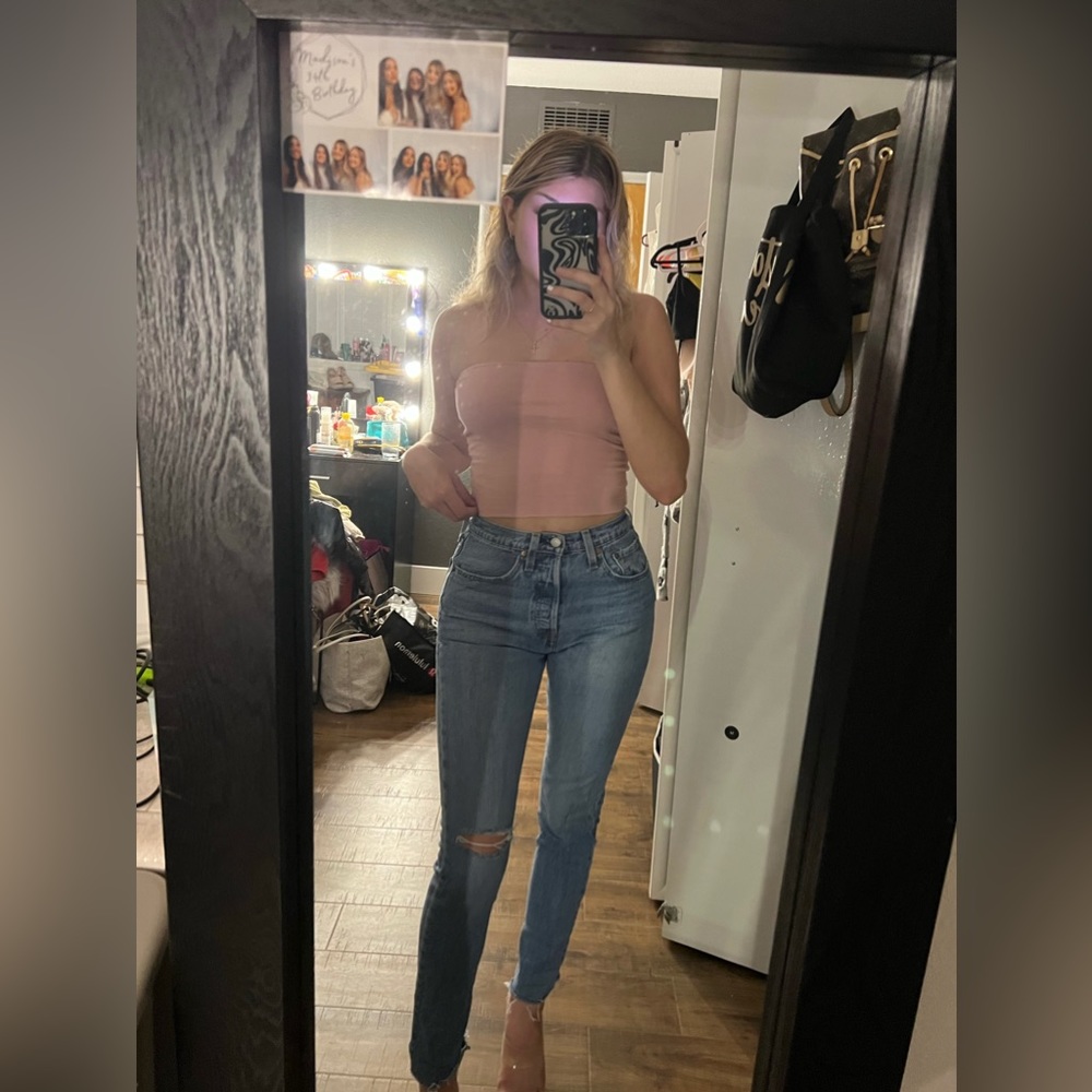 501 Levi’s jeans light wash